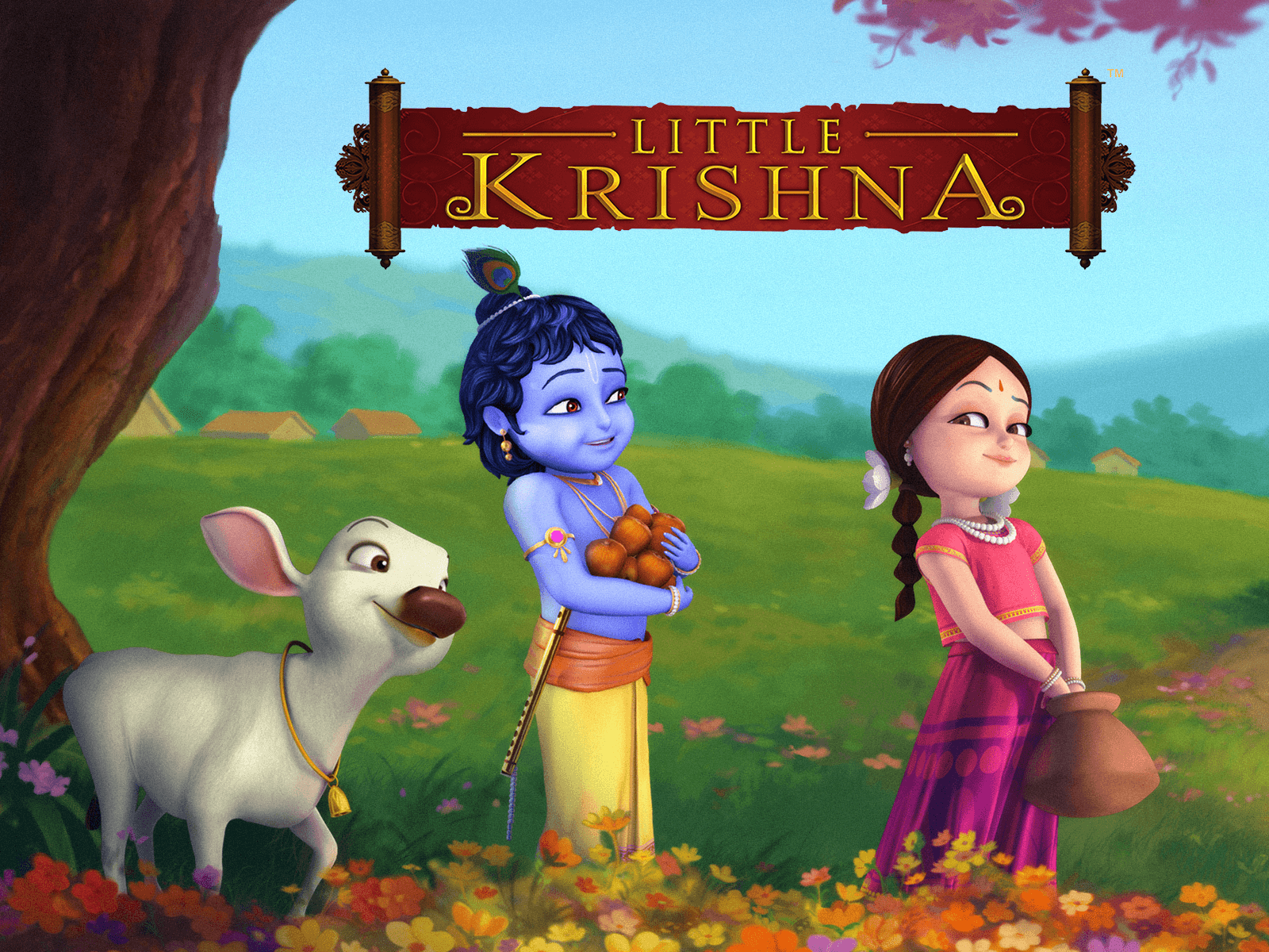 Little Krishna poster